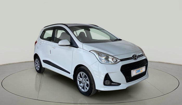 2019 Hyundai Grand i10 SPORTZ 1.2 KAPPA VTVT, Petrol, Manual, 32,537 km, Right Front Diagonal