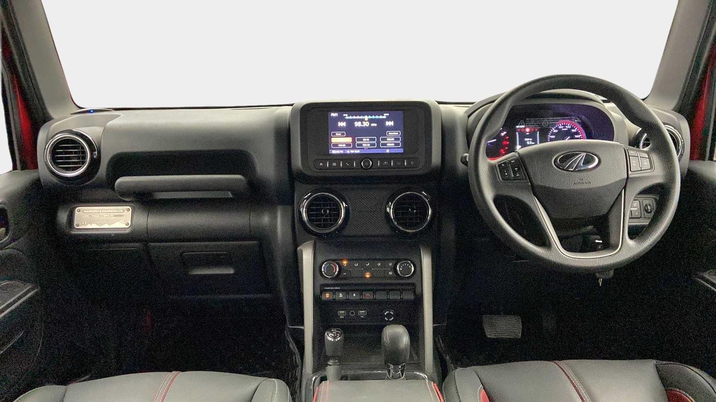 2021 Mahindra Thar LX PETROL HT 4WD AT, Petrol, Automatic, 19,467 km, Dashboard