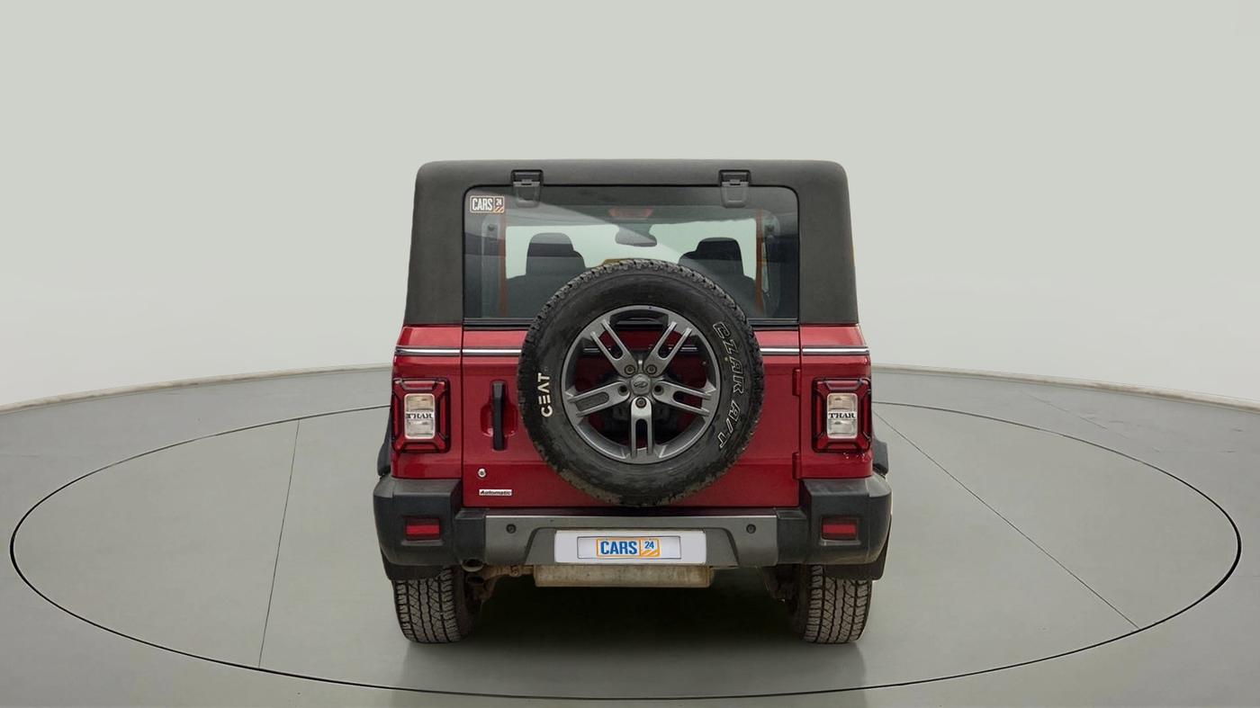 2021 Mahindra Thar LX PETROL HT 4WD AT, Petrol, Automatic, 19,467 km, Back/Rear