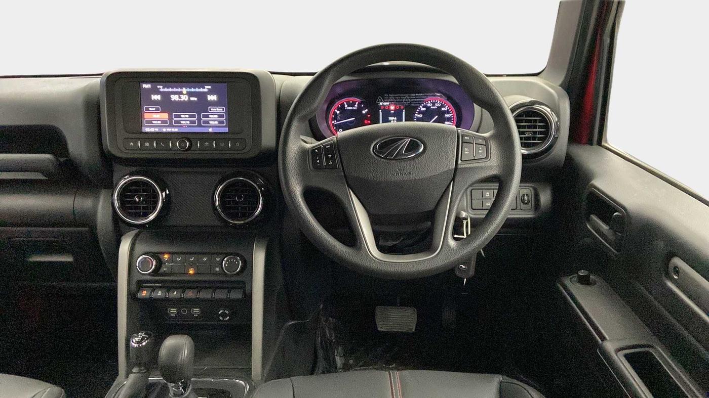 2021 Mahindra Thar LX PETROL HT 4WD AT, Petrol, Automatic, 19,467 km, Steering Wheel Close Up