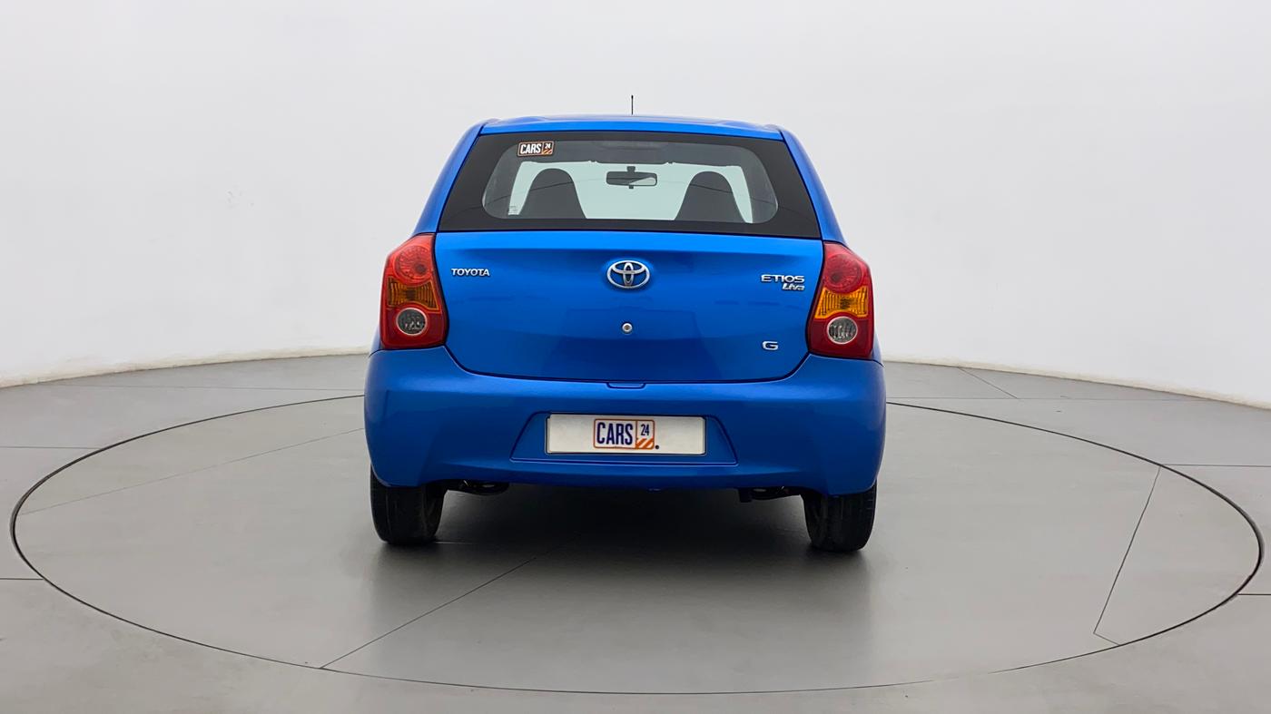 2011 Toyota Etios Liva G, Petrol, Manual, 52,343 km, Back/Rear