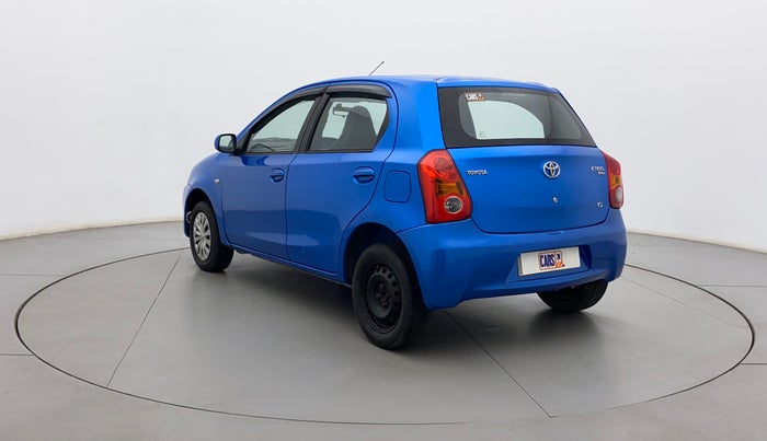 2011 Toyota Etios Liva G, Petrol, Manual, 52,343 km, Left Back Diagonal