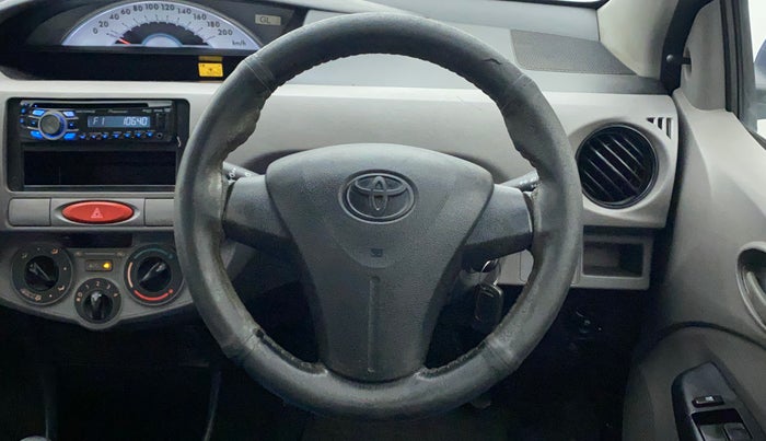2011 Toyota Etios Liva G, Petrol, Manual, 52,343 km, Steering Wheel Close Up