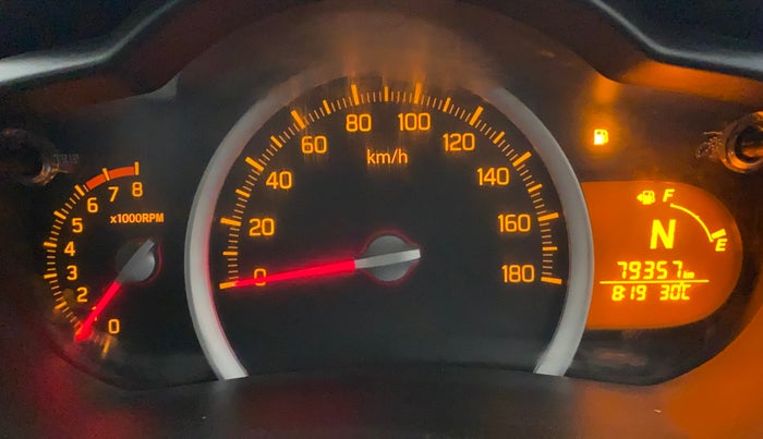 2016 Maruti Celerio ZXI AMT (O), Petrol, Automatic, 79,357 km, Odometer Image