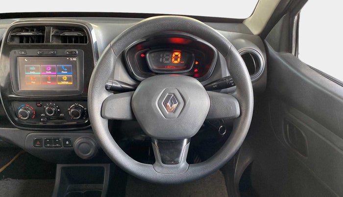 2016 Renault Kwid RXT 1.0, Petrol, Manual, 1,16,037 km, Steering Wheel Close Up