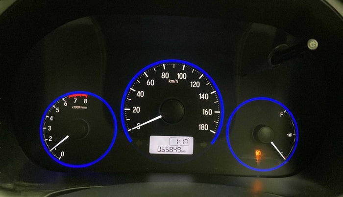 2017 Honda Amaze 1.2L I-VTEC S, Petrol, Manual, 65,833 km, Odometer Image