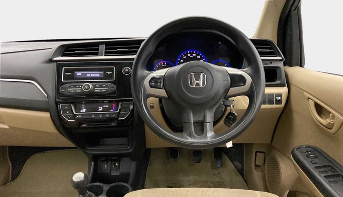 2017 Honda Amaze 1.2L I-VTEC S, Petrol, Manual, 65,833 km, Steering Wheel Close Up