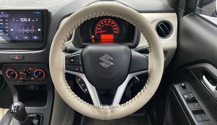 2022 Maruti New Wagon-R ZXI 1.2, Petrol, Manual, 22,594 km, Steering Wheel Close Up