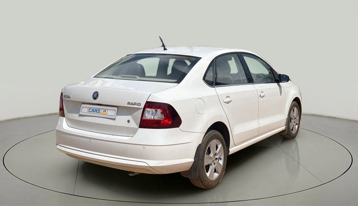 2021 Skoda Rapid AMBITION AT TSI, Petrol, Automatic, 50,445 km, Right Back Diagonal