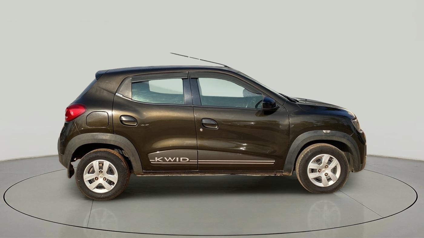2018 Renault Kwid RXT 1.0 AMT (O), Petrol, Automatic, 90,363 km, Right Side View