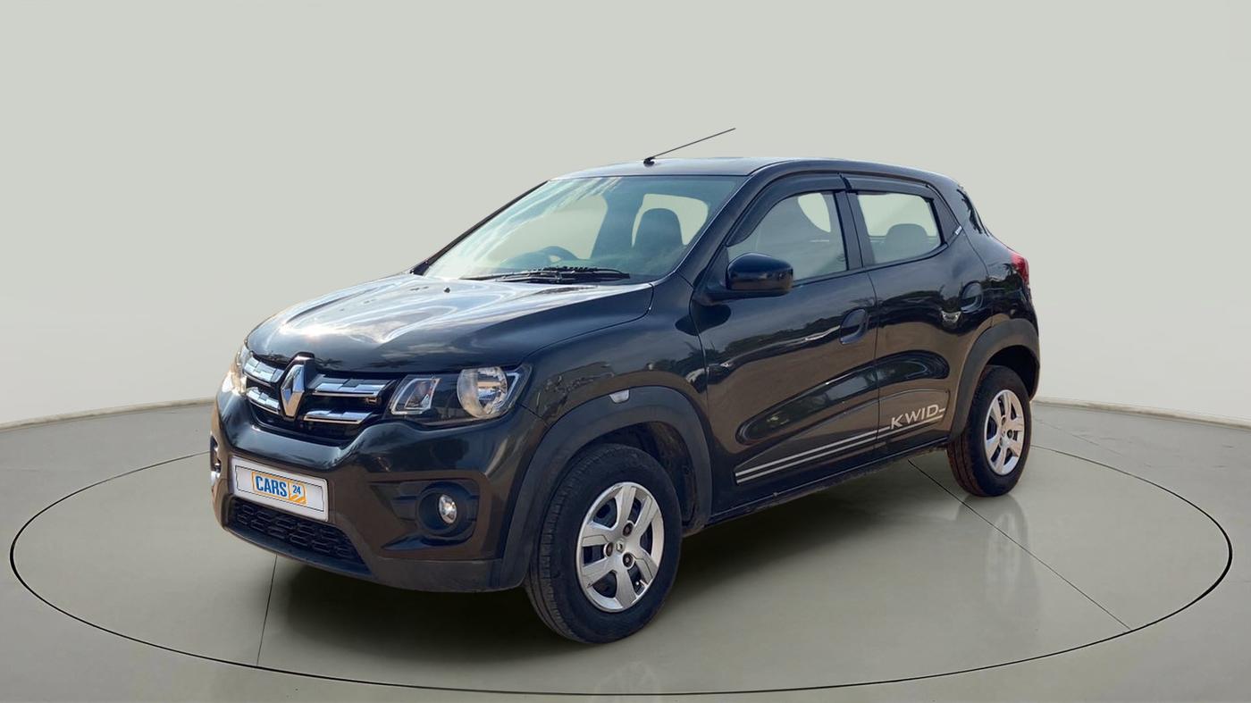 2018 Renault Kwid RXT 1.0 AMT (O), Petrol, Automatic, 90,363 km, Left Front Diagonal