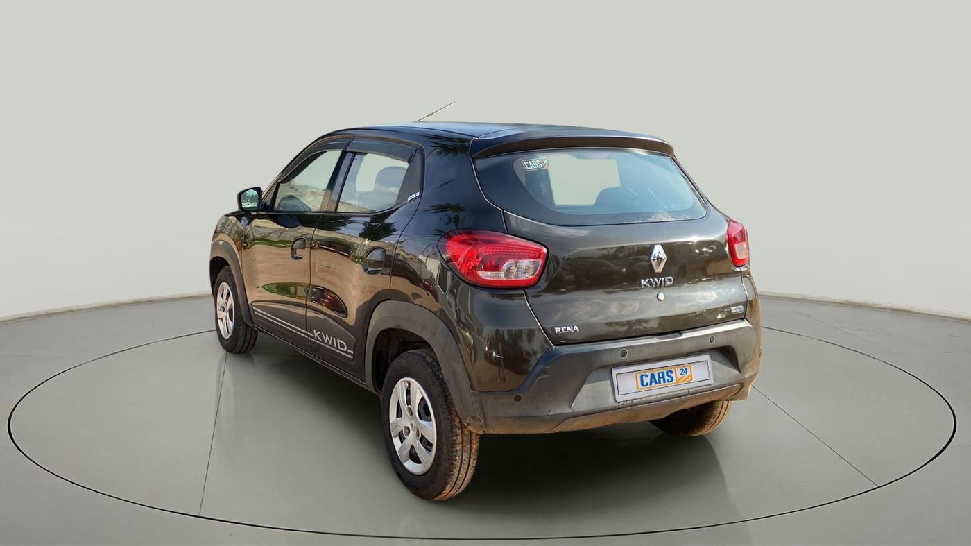 2018 Renault Kwid RXT 1.0 AMT (O), Petrol, Automatic, 90,363 km, Left Back Diagonal