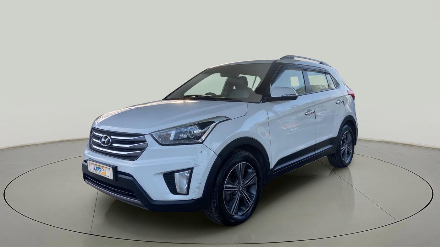 2015 Hyundai Creta SX (O) 1.6 DIESEL, Diesel, Manual, 1,21,533 km, Left Front Diagonal