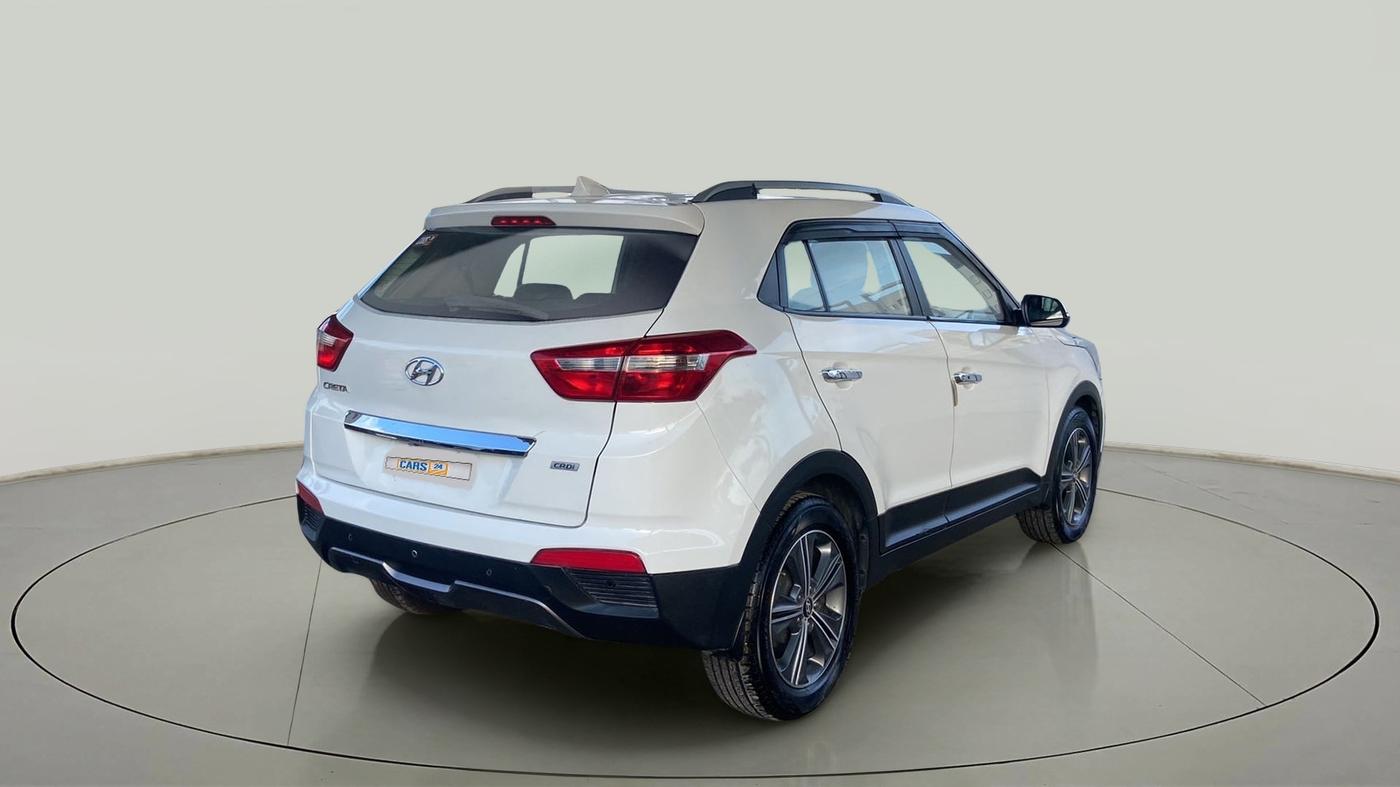 2015 Hyundai Creta SX (O) 1.6 DIESEL, Diesel, Manual, 1,21,533 km, Right Back Diagonal