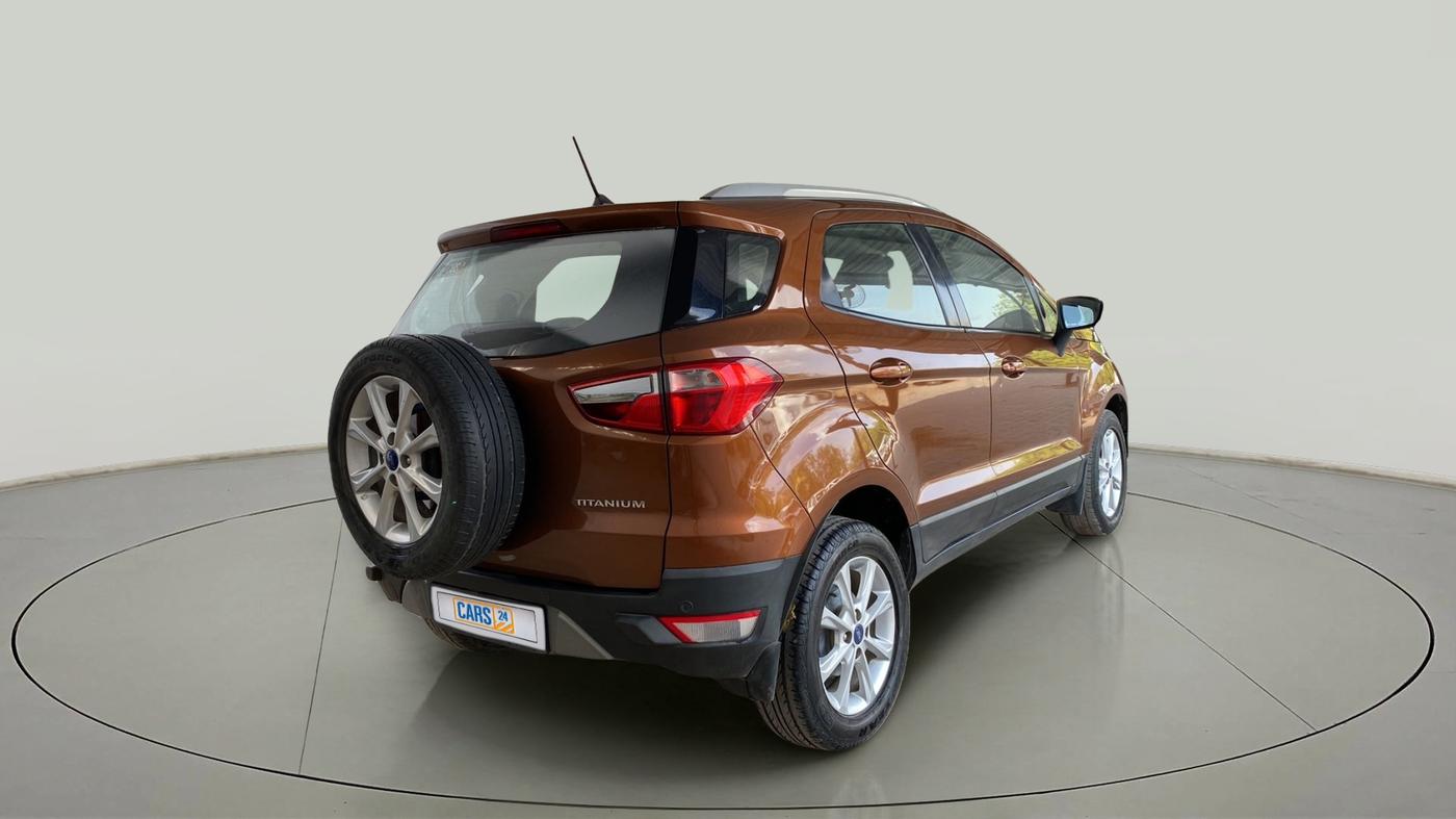 2018 Ford Ecosport TITANIUM 1.5L PETROL, Petrol, Manual, 47,784 km, Right Back Diagonal