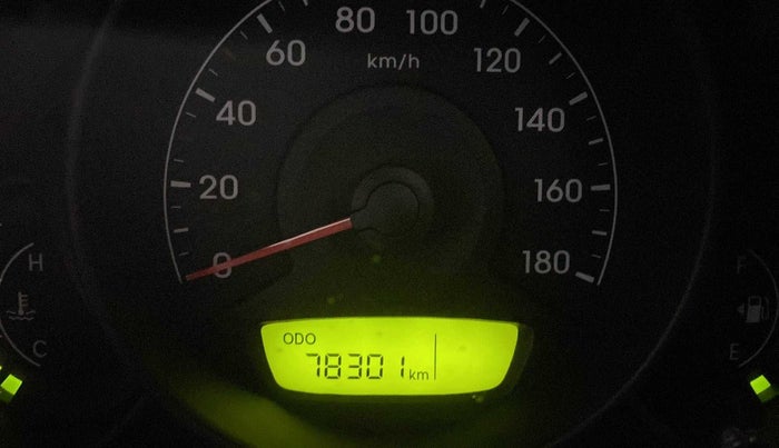 2012 Hyundai Eon ERA +, Petrol, Manual, 78,570 km, Odometer Image