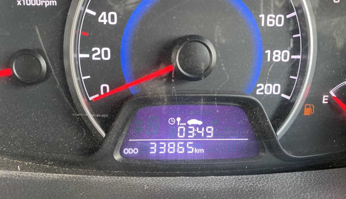 2013 Hyundai Grand i10 ASTA 1.2 KAPPA VTVT, Petrol, Manual, 33,855 km, Odometer Image