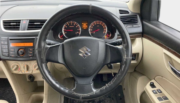 2013 Maruti Swift Dzire VXI, Petrol, Manual, 45,245 km, Steering Wheel Close Up