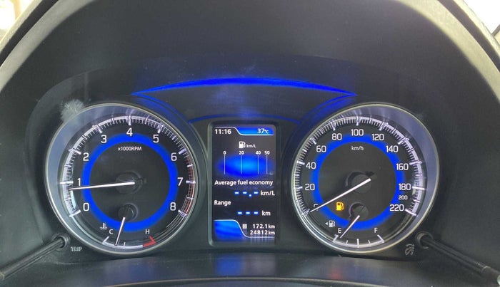 2019 Maruti Baleno ALPHA PETROL 1.2, Petrol, Manual, 24,803 km, Odometer Image