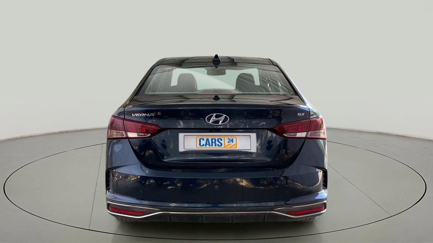 2020 Hyundai Verna SX 1.5 CRDI, Diesel, Manual, 57,247 km, Back/Rear