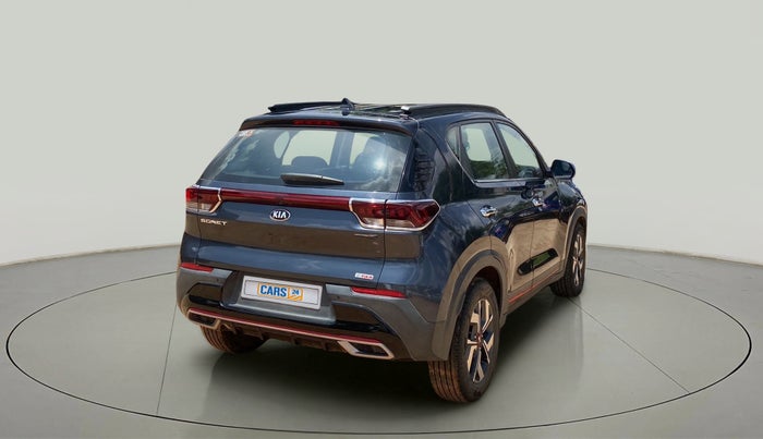 2020 KIA SONET GTX PLUS 1.0 DCT, Petrol, Automatic, 18,143 km, Right Back Diagonal