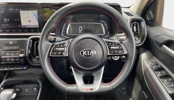 2020 KIA SONET GTX PLUS 1.0 DCT, Petrol, Automatic, 18,143 km, Steering Wheel Close Up