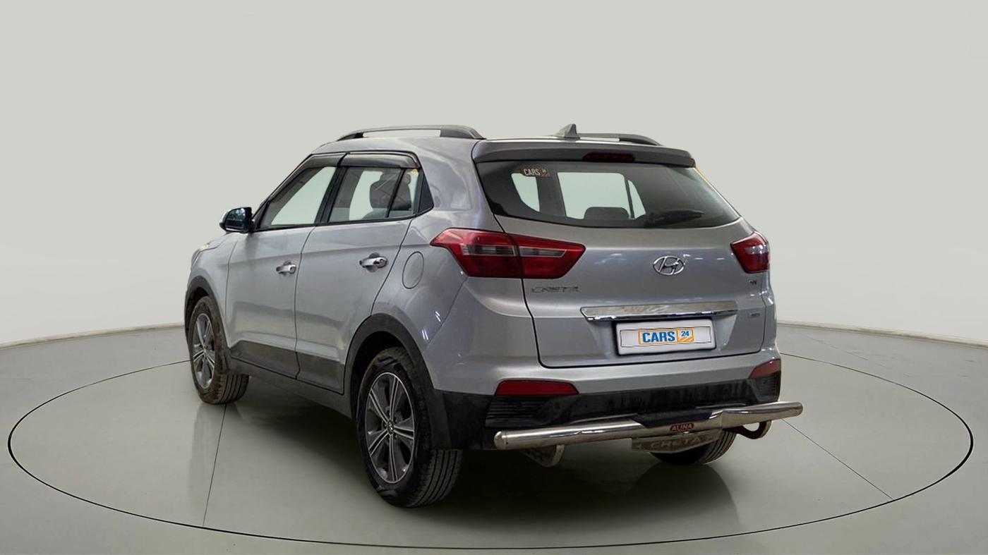 2018 Hyundai Creta SX PLUS AT 1.6 PETROL, Petrol, Automatic, 86,310 km, Left Back Diagonal