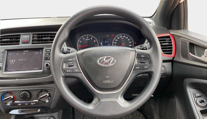 2019 Hyundai Elite i20 SPORTZ PLUS 1.2 DUAL TONE, Petrol, Manual, 16,685 km, Steering Wheel Close Up