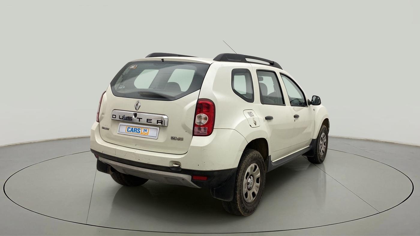 2012 Renault Duster 85 PS RXL DIESEL, Diesel, Manual, 76,111 km, Right Back Diagonal