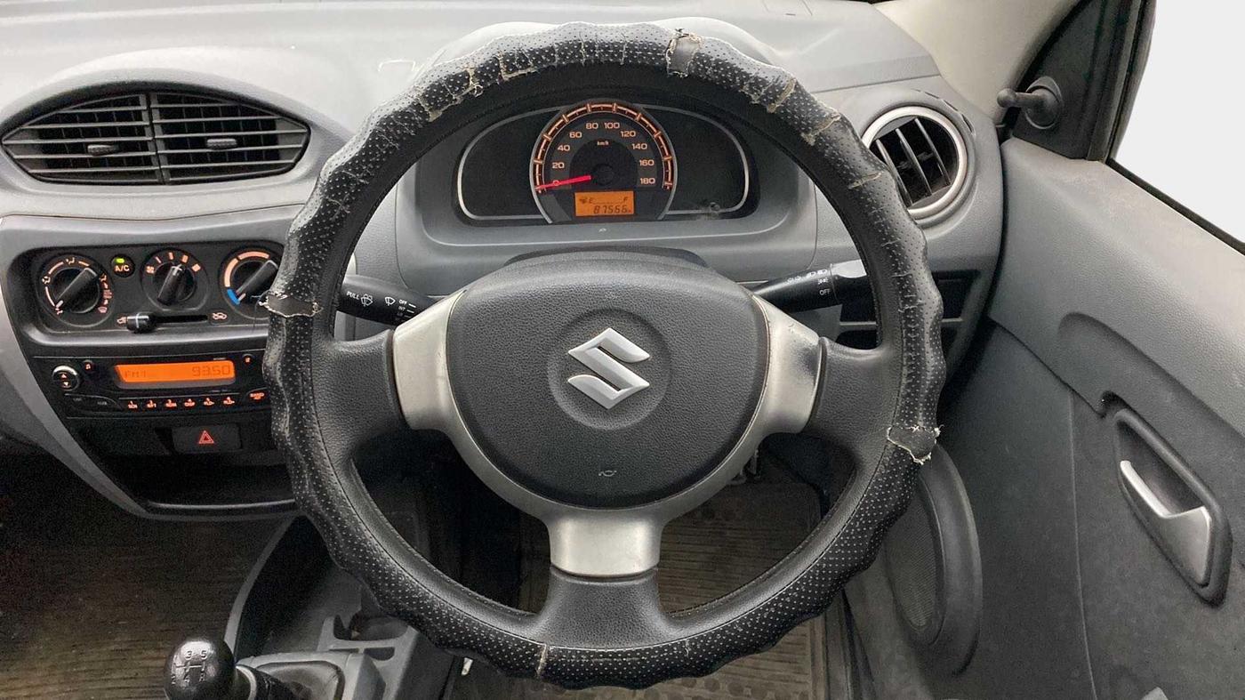 2014 Maruti Alto 800 VXI, Petrol, Manual, 87,536 km, Steering Wheel Close Up