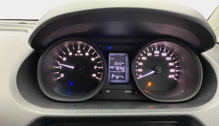 2017 Tata Tiago XM PETROL, Petrol, Manual, 70,773 km, Odometer Image