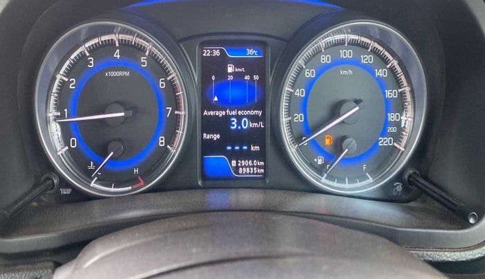 2016 Maruti Baleno ZETA PETROL 1.2, Petrol, Manual, 89,830 km, Odometer Image