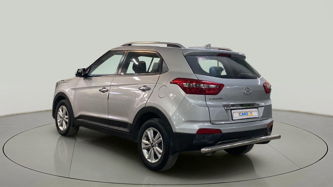 2016 Hyundai Creta SX PLUS 1.6 PETROL, Petrol, Manual, 1,06,890 km, Left Back Diagonal