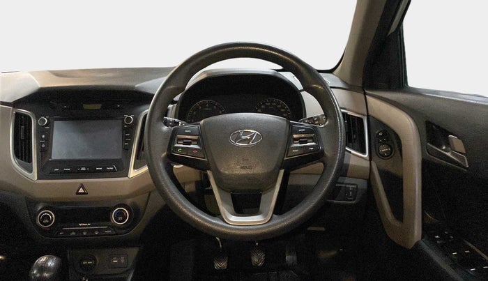 2016 Hyundai Creta SX PLUS 1.6 PETROL, Petrol, Manual, 1,06,890 km, Steering Wheel Close Up