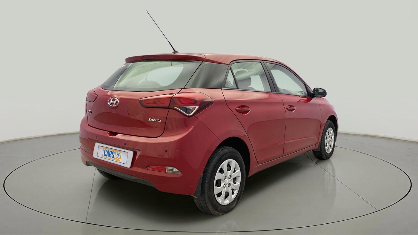 2017 Hyundai Elite i20 SPORTZ 1.2, Petrol, Manual, 29,892 km, Right Back Diagonal