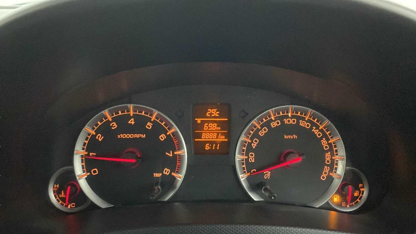 2015 Maruti Swift ZXI, Petrol, Manual, 88,810 km, Odometer Image