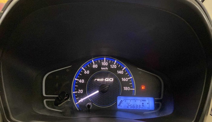 2020 Datsun Redi Go A, Petrol, Manual, 25,625 km, Odometer Image