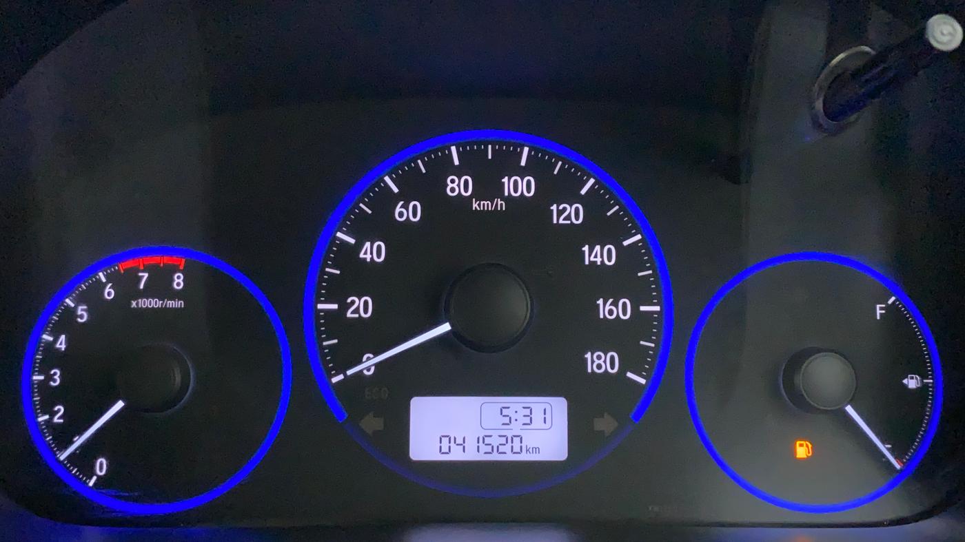 2017 Honda Brio S MT, Petrol, Manual, 41,520 km, Odometer Image