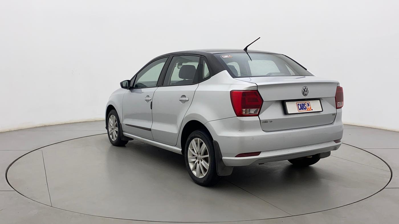 2016 Volkswagen Ameo HIGHLINE1.5L, Diesel, Manual, 1,07,362 km, Left Back Diagonal
