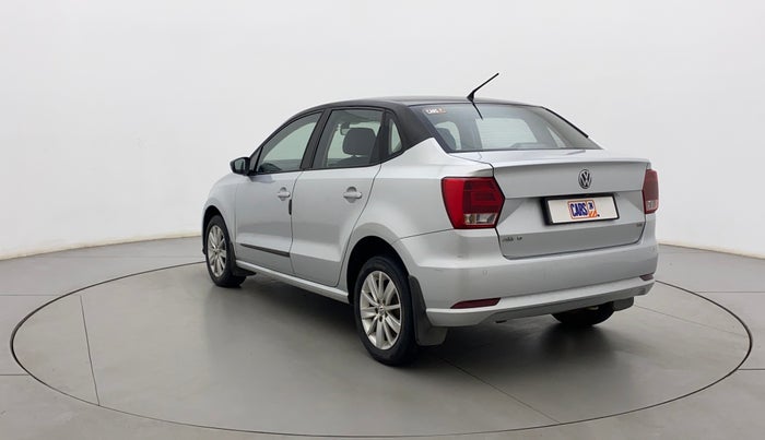 2016 Volkswagen Ameo HIGHLINE1.5L, Diesel, Manual, 1,07,362 km, Left Back Diagonal