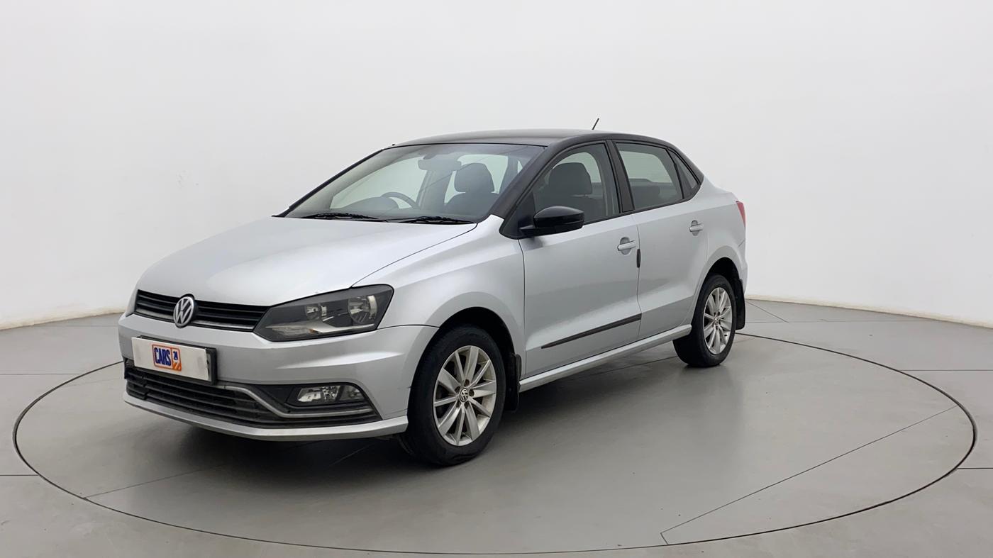 2016 Volkswagen Ameo HIGHLINE1.5L, Diesel, Manual, 1,07,362 km, Left Front Diagonal