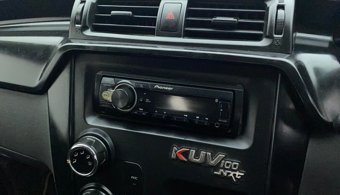 2019 Mahindra KUV 100 NXT K4+ P 6 STR, Petrol, Manual, 40,884 km, Infotainment system - AM/FM Radio - Not Working