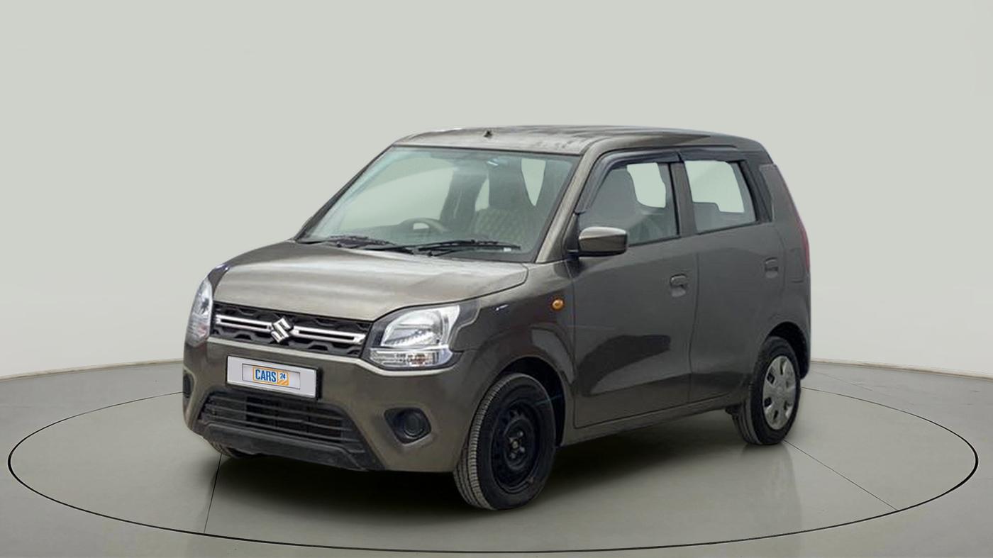 2019 Maruti New Wagon-R VXI 1.0, Petrol, Manual, 19,823 km, Left Front Diagonal