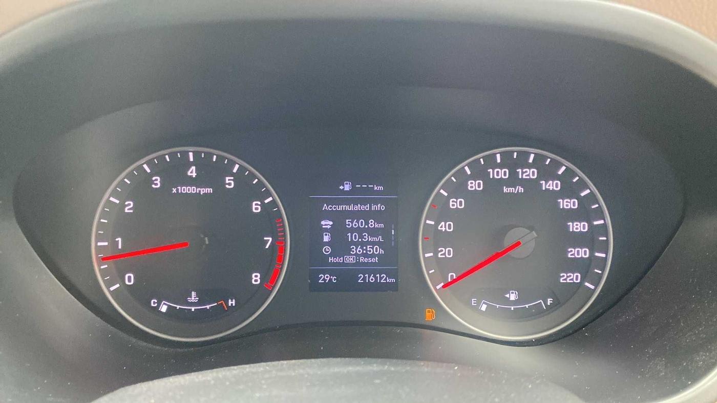 2018 Hyundai Elite i20 ASTA 1.2 (O), Petrol, Manual, 21,611 km, Odometer Image