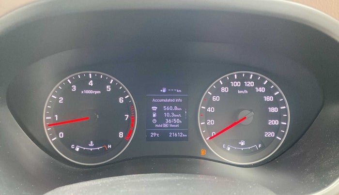 2018 Hyundai Elite i20 ASTA 1.2 (O), Petrol, Manual, 21,611 km, Odometer Image