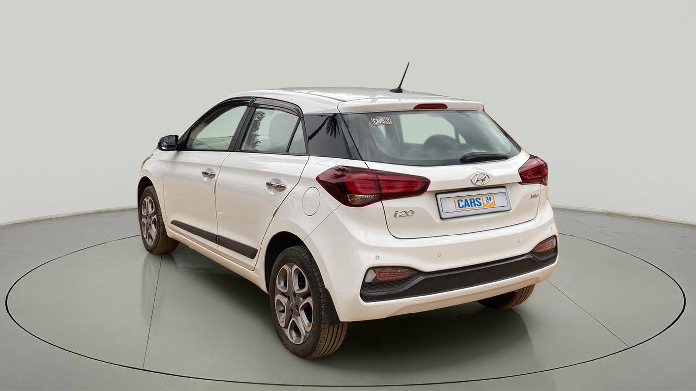 2018 Hyundai Elite i20 ASTA 1.2 (O), Petrol, Manual, 21,611 km, Left Back Diagonal