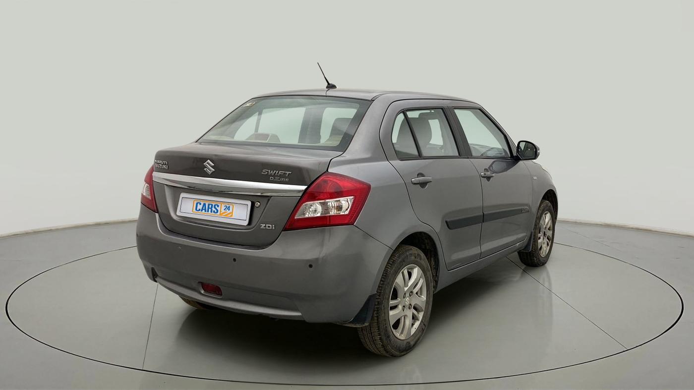 2014 Maruti Swift Dzire ZDI, Diesel, Manual, 98,752 km, Right Back Diagonal