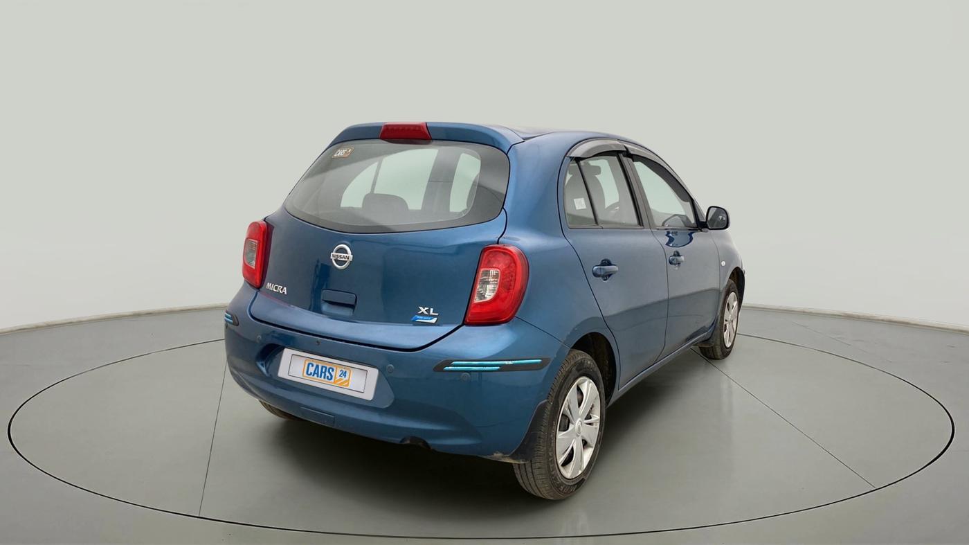 2018 Nissan Micra XL (O) CVT, Petrol, Automatic, 41,059 km, Right Back Diagonal