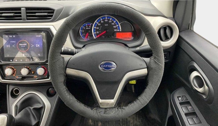 2019 Datsun Go Plus T, Petrol, Manual, 12,049 km, Steering Wheel Close Up