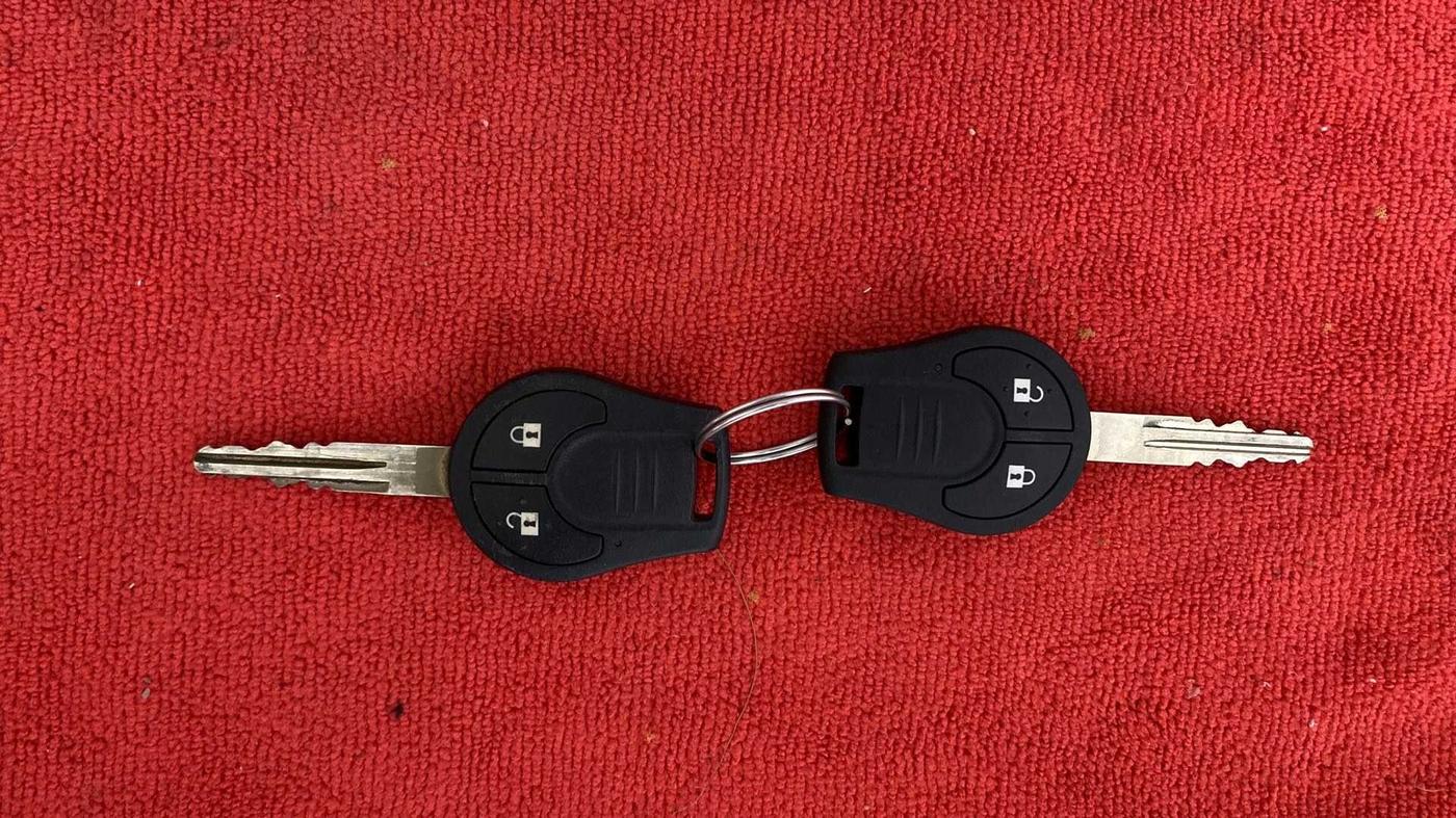 2019 Datsun Go Plus T, Petrol, Manual, 12,049 km, Key Close Up
